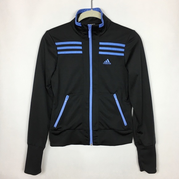 adidas Jackets & Blazers - Adidas Zip Up Jacket Black Size XS